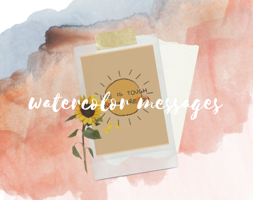watercolor messages and more